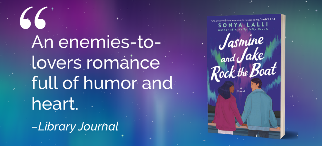 review quote from Library Journal of Jasmine and Jake Rock the Boat by Sonya Lalli